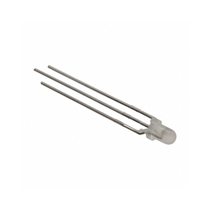 10 pcs : SSL-LX3059IGW-CA - LED GREEN/RED DIFF T-3MM TRI T/H