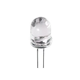10 pcs : WP793SURCK - LED RED CLEAR 8MM T/H