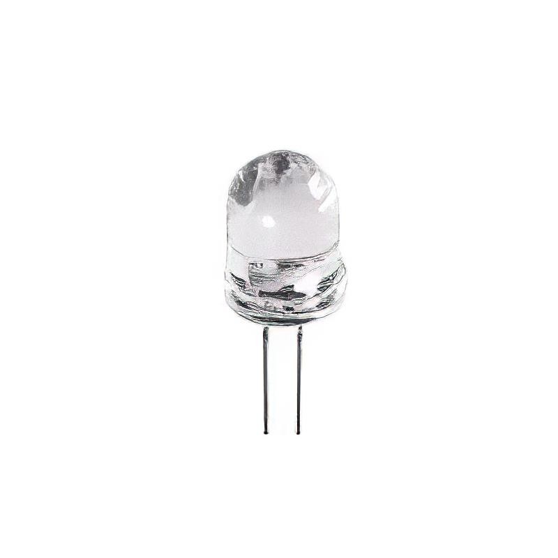 10 pcs : WP793SURCK - LED RED CLEAR 8MM T/H