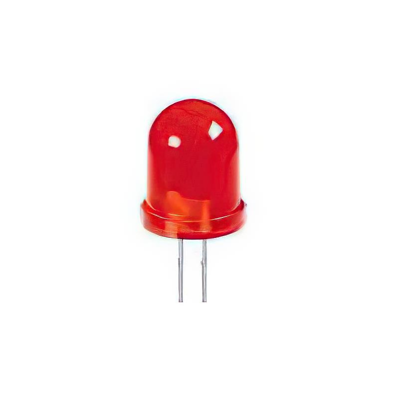 10 pcs : WP813SURDK - LED RED DIFFUSED 10MM T/H