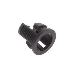 10 pcs : C-105-SR - LED HOLDER PNL MT 5MM NYL BK