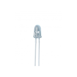 10 pcs : EALP05RDKGA1 - LED GREEN CLEAR T/H