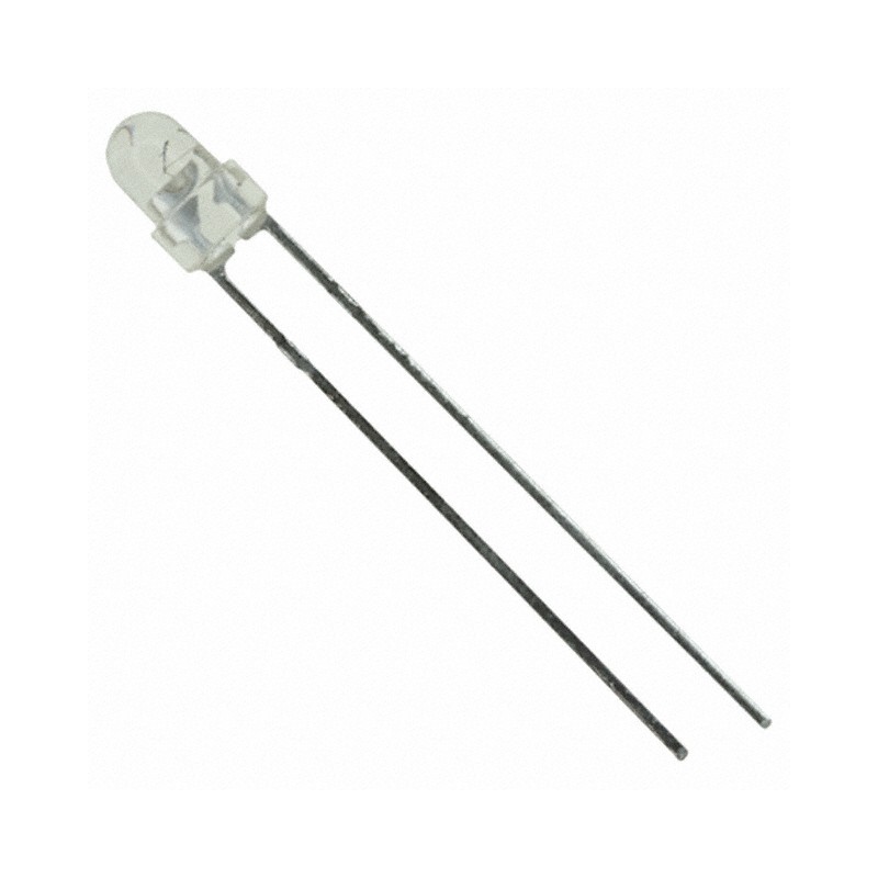 10 pcs : HLMP-NL06 - LED AMBER CLEAR T-1 T/H