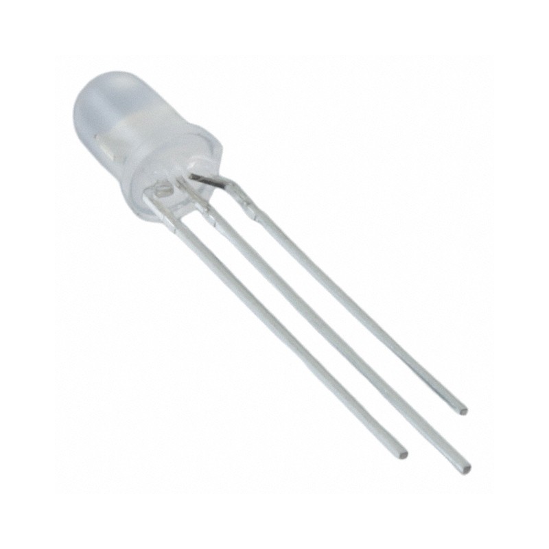 10 pcs : 5BC-3-CA-F - LED GRN/RED DIFFUSED T-1 3/4 T/H