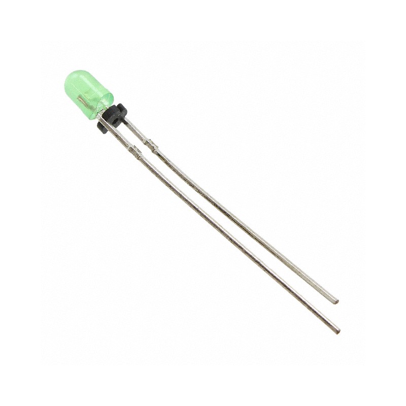 10 pcs : ELM70303GD - LED CBI 3MM GRN DIF THROUGH HOLE