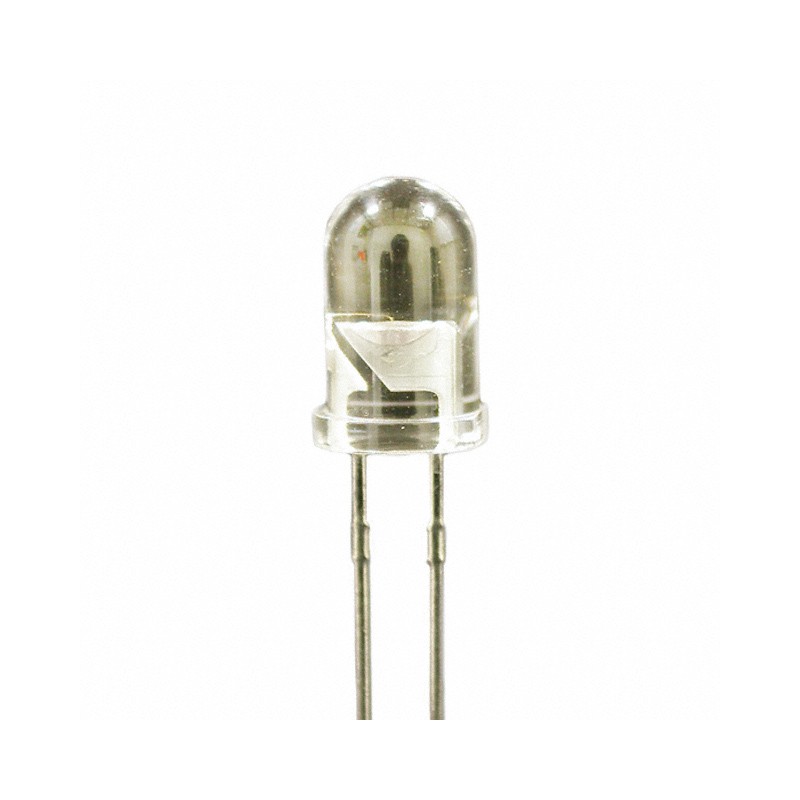 10 pcs : XLM2ACY12W - LED YELLOW CLEAR T-1 3/4 T/H