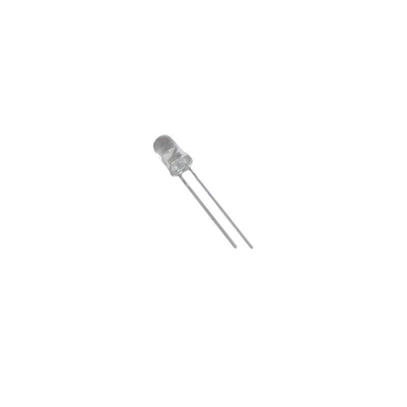 10 pcs : SLI-570U2T3F - LED RED CLEAR T/H