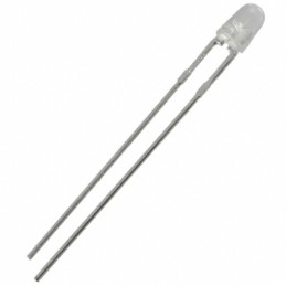 10 pcs : WP710A10SYC/J3 - LED YELLOW CLEAR T-1 T/H