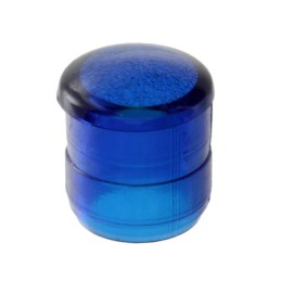 10 pcs : CMC_313_BTP - LENS BLUE PANEL MOUNT SNAP-IN