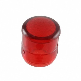 10 pcs : CMC_313_RTP - LENS RED PANEL MOUNT SNAP-IN