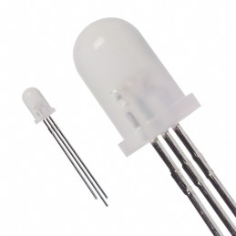 10 pcs : SSL-LX5097IGW - LED GRN/RED DIFFUSED T-1 3/4 T/H