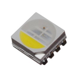 10 pcs : QBLP679-RGBCW - LED RGBW DIFFUSED 8PLCC SMD