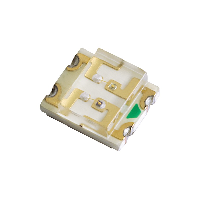 10 pcs : APB3227SURKZGKC - LED GREEN/RED CLEAR 4SMD