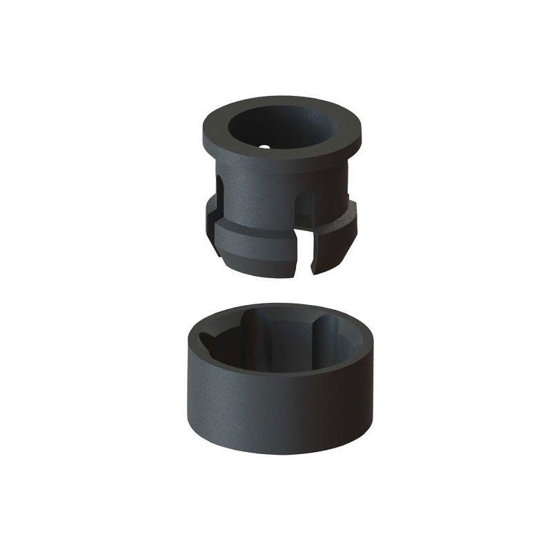 10 pcs : LEDCR-174 - LED CLIPS/RINGS 2PC .267 - .273'