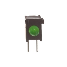 10 pcs : H130CGD-120 - LED CBI 3MM GREEN DIFF RA