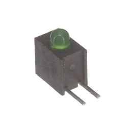 10 pcs : H131CGDL-140 - LED CBI 3MM GREEN DIFF RA