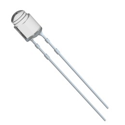 10 pcs : SLR343BN4T3F - LED BLUE T-1 T/H