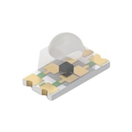 10 pcs : 150120M183000 - LED RGB CLEAR 1206 SMD