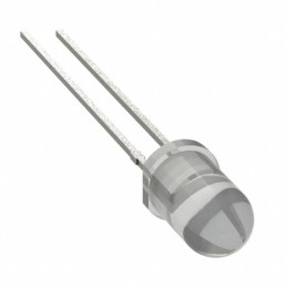 10 pcs : HLMP-EG1G-Y10DD - LED RED CLEAR T-1 3/4 T/H