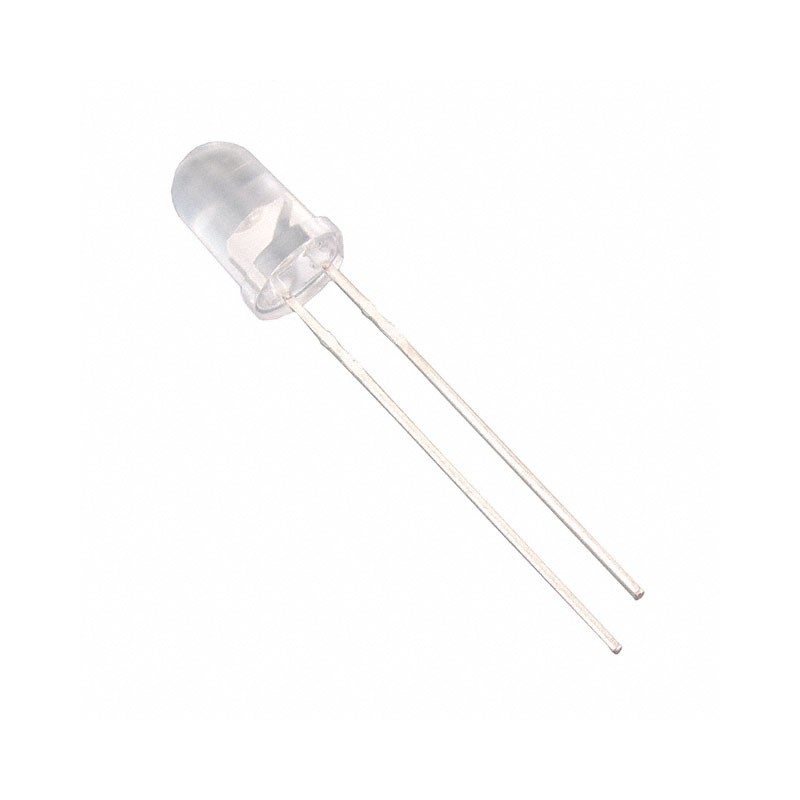 10 pcs : HLMP-EL1G-130DD - LED AMBER CLR T-1 3/4 T/H