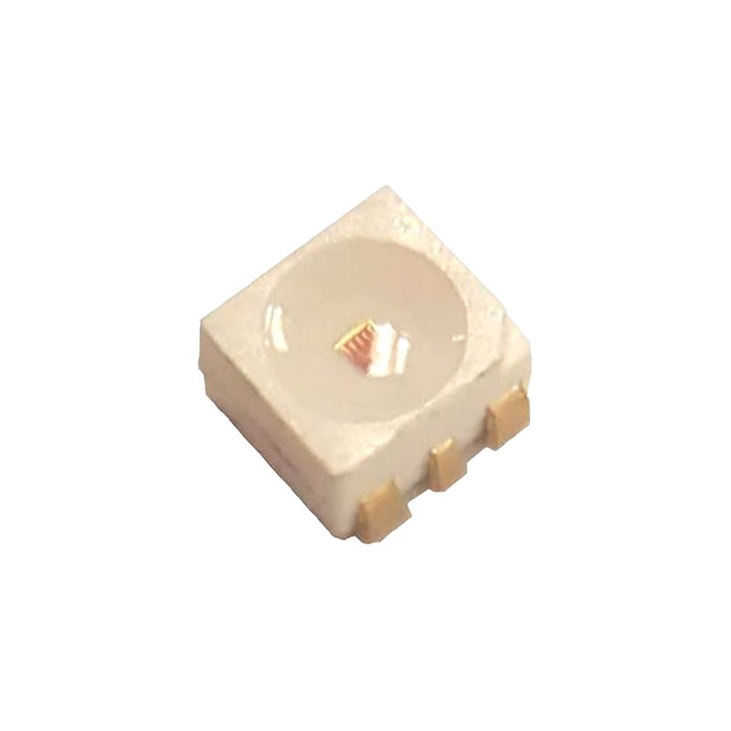 10 pcs : QLSP05RG - LED RED CLEAR 6PLCC SMD