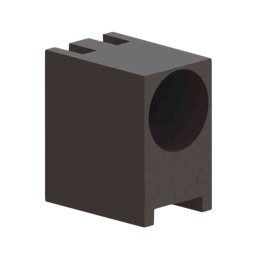 10 pcs : LEDH-101C-38 - 90D LED HOLDERS FOR T1 LED .15'