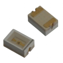 10 pcs : 5973402507F - LED YELLOW CLEAR 1208 SMD