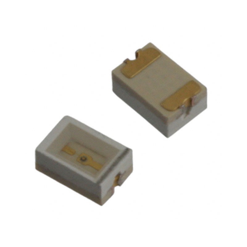 10 pcs : 5973402507F - LED YELLOW CLEAR 1208 SMD