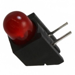 10 pcs : H178CRD - LED CBI 5MM RED TH PC MNT