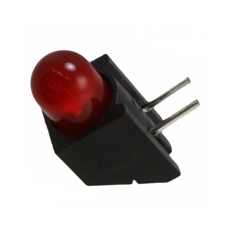 10 pcs : H178CRD - LED CBI 5MM RED TH PC MNT