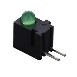 10 pcs : H100CGD - LED CBI 3MM GREEN RA