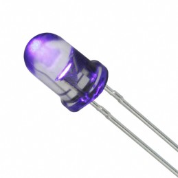 10 pcs : SSL-LX5093VC - LED PURPLE CLEAR T-1 3/4 T/H