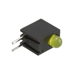 10 pcs : H101CYD - LED CBI 3MM YELLOW TH PC MNT