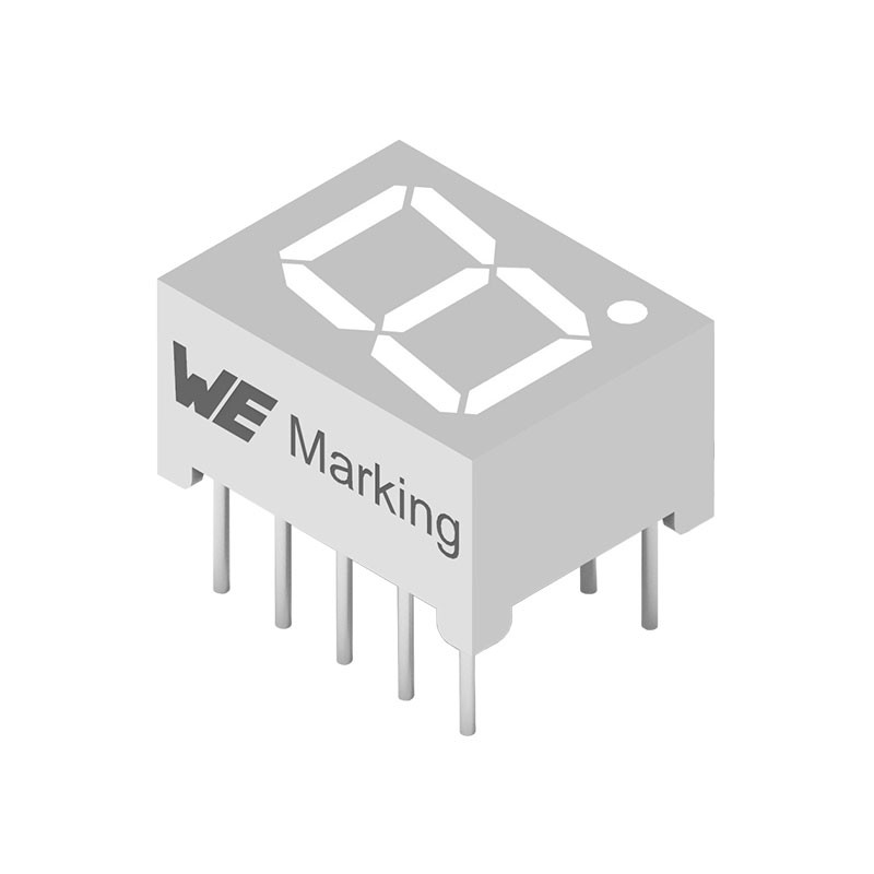10 pcs : 157119S12701 - WL-T7DS 7 SEGMENTS DISPLAY THT S