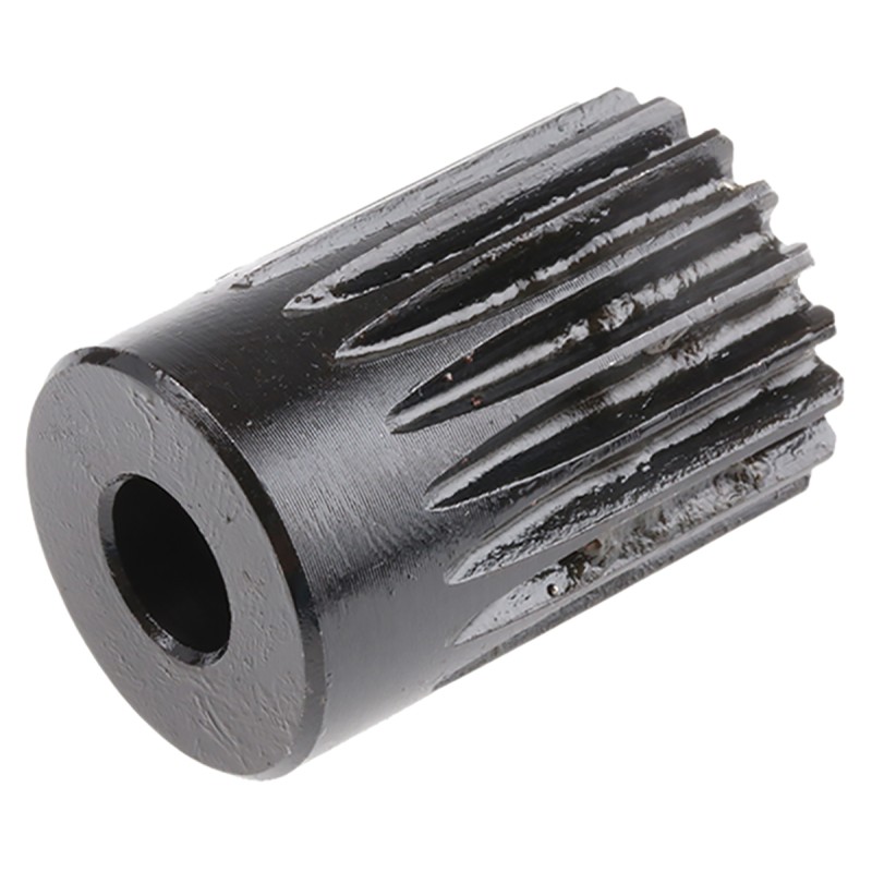 1 pcs - RS PRO Steel 18 Teeth Spur Gear, 1 Module, 8mm Bore Diam, 18mm Pitch Diam, 20mm Hub Diam