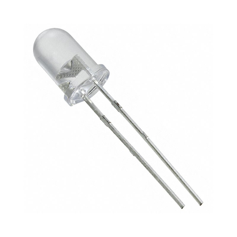 10 pcs : CMD333URC-2 - LED RED CLEAR T-1 3/4 T/H