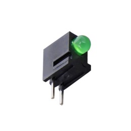 10 pcs : H100CGDL - LED CBI 3MM GRN RA