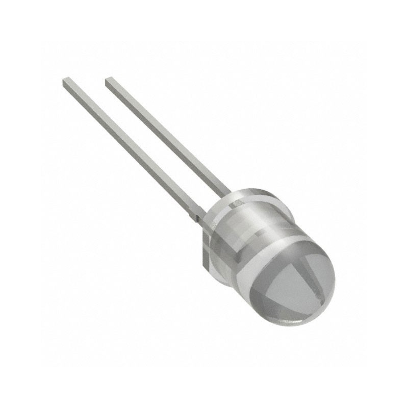 10 pcs : HLMP-EG3B-WX0DD - LED RED CLEAR T-1 3/4 T/H