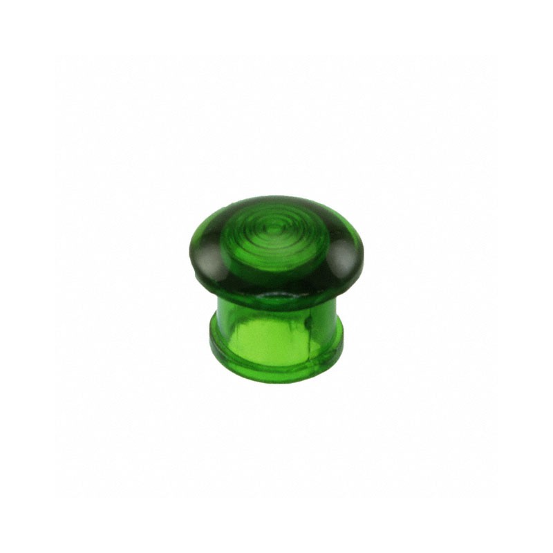 10 pcs : 4745 - LENS GREEN SNAP-IN
