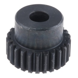 1 pcs - RS PRO Steel 25 Teeth Spur Gear, 1 Module, 8mm Bore Diam, 25mm Pitch Diam, 20mm Hub Diam