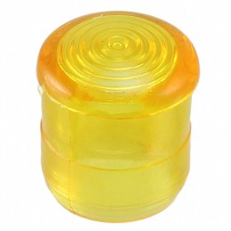 10 pcs : CMC_321_ATP - LENS AMBER PANEL MOUNT SNAP-IN