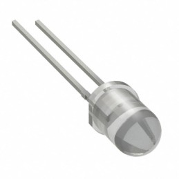 10 pcs : HLMP-EH3A-WX0DD - LED RED-ORANGE CLEAR T-1 3/4 T/H