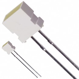 10 pcs : SSL-LX4673YD-LA20 - LED YELLOW DIFF RECT 4MMX7MM T/H