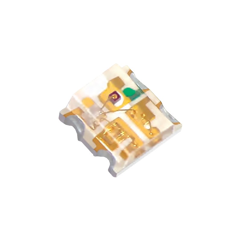 10 pcs : APTF1616SURKCGKSYKC - LED GREEN/RED/YELLOW CLEAR 4SMD
