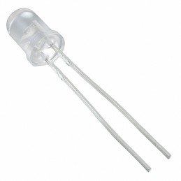 10 pcs : HLMP-EL3A-WXLDD - LED AMBER CLEAR T-1 3/4 T/H