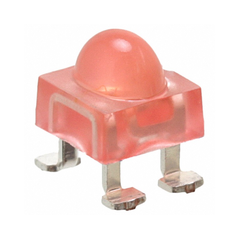 10 pcs : ALMD-LG37-XZ002 - LED RED DIFFUSED SMD