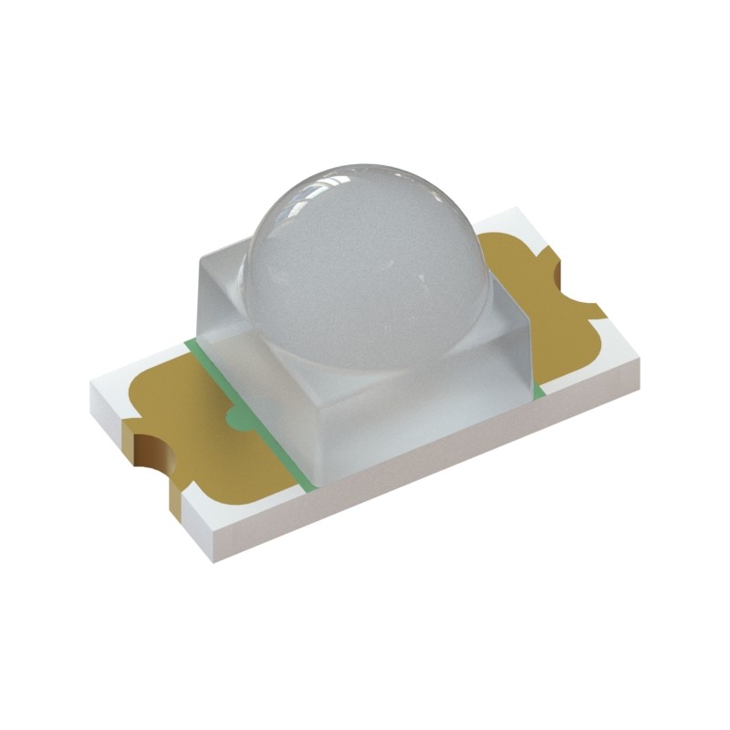 10 pcs : SMLS14ENTT68 - LED GREEN CLEAR 1206 SMD