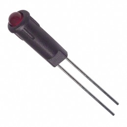 10 pcs : SSI-LXH312ID - LED 3MM HI-INT RED DIFF PANEL MT
