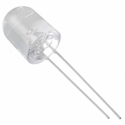 10 pcs : VAOL-10GWY4 - LED WHITE CLEAR T/H