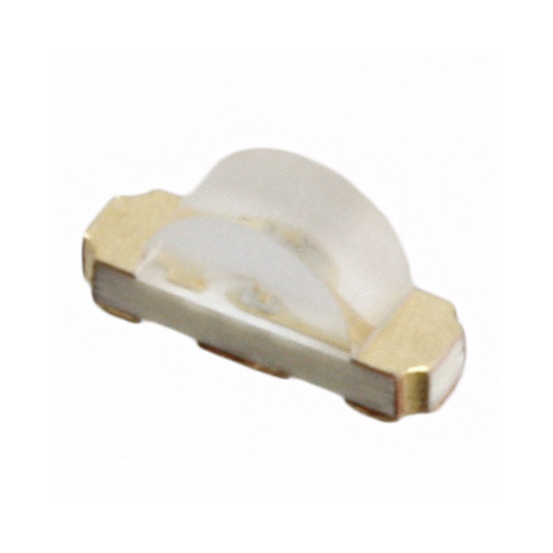 10 pcs : SM1204UPGC - LED GREEN CLEAR 1204 SMD R/A